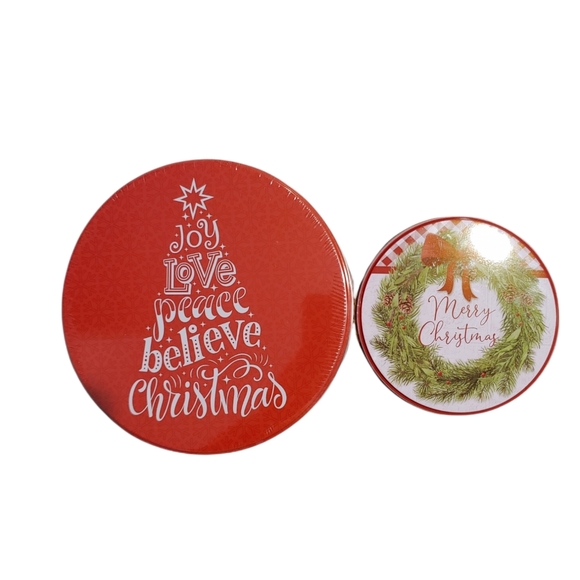 Set of Christmas Tins: 4 in all - Picture 1 of 6